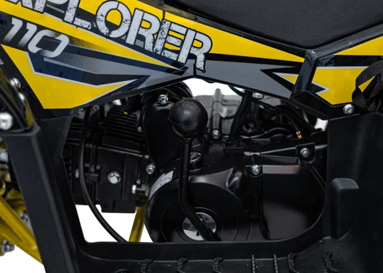 110cc Explorer žuti Benzinski Quad 11