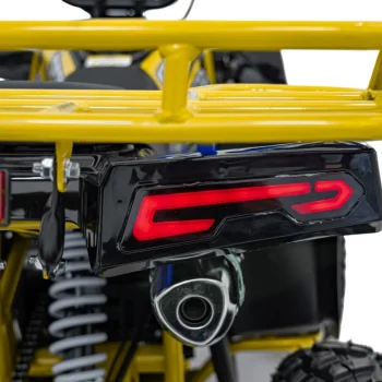 110cc Explorer žuti Benzinski Quad 23