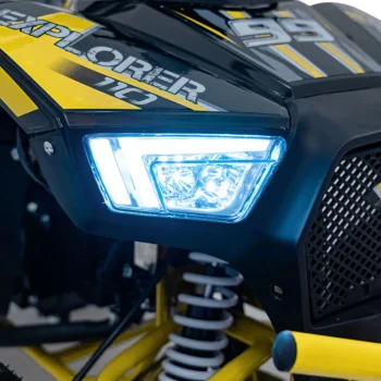 110cc Explorer žuti Benzinski Quad 24
