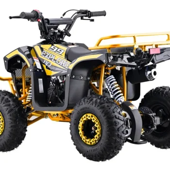 110cc Explorer žuti Benzinski Quad 3