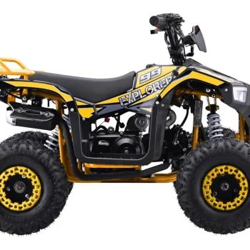 110cc Explorer žuti Benzinski Quad 4