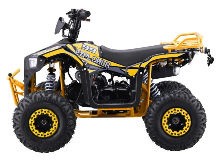 110cc Explorer žuti Benzinski Quad 5