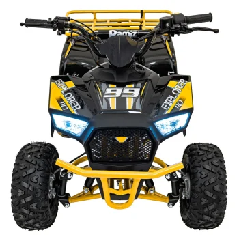 110cc Explorer žuti Benzinski Quad 6