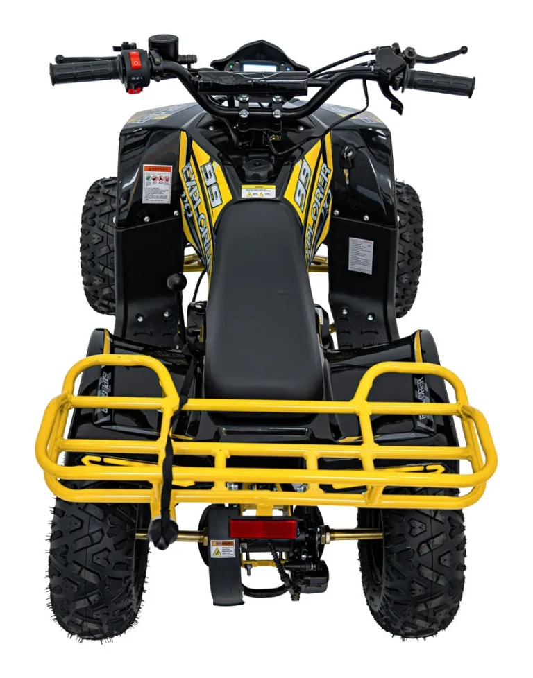 110cc Explorer žuti Benzinski Quad 7