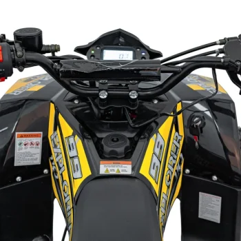 110cc Explorer žuti Benzinski Quad 8