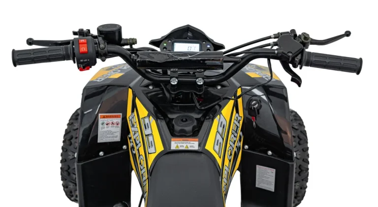 110cc Explorer žuti Benzinski Quad 8