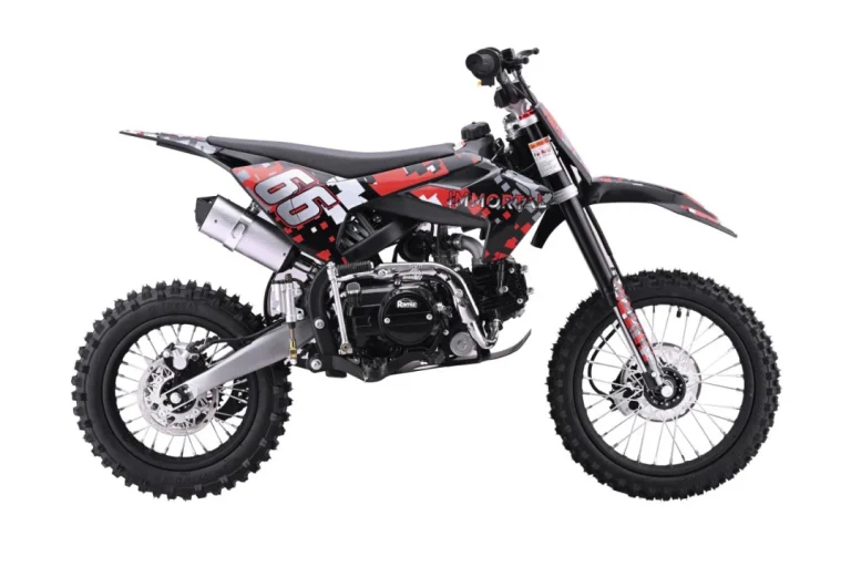 110cc Immortal Crveni Benzinski Cross Motor 3