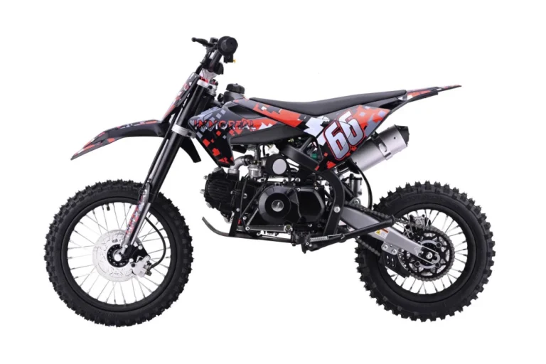 110cc Immortal Crveni Benzinski Cross Motor 4
