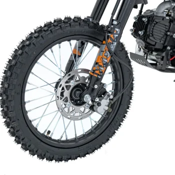 110cc Immortal Narančasti Benzinski Cross Motor 11