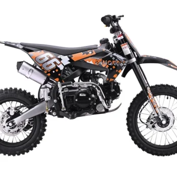 110cc Immortal Narančasti Benzinski Cross Motor 3