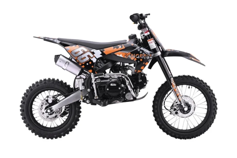 110cc Immortal Narančasti Benzinski Cross Motor 3