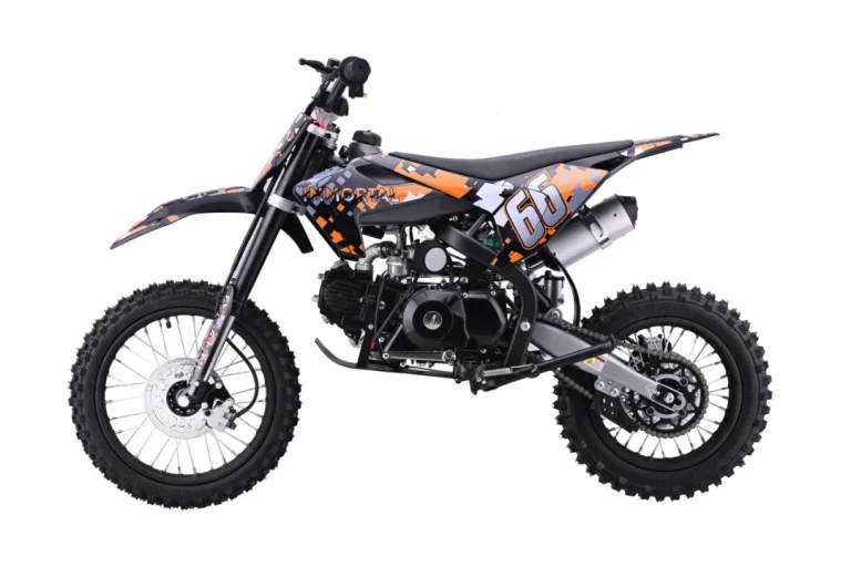 110cc Immortal Narančasti Benzinski Cross Motor 4