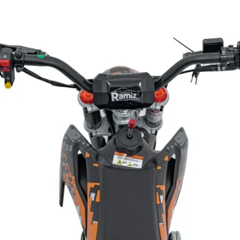 110cc Immortal Narančasti Benzinski Cross Motor 6