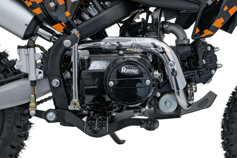 110cc Immortal Narančasti Benzinski Cross Motor 8
