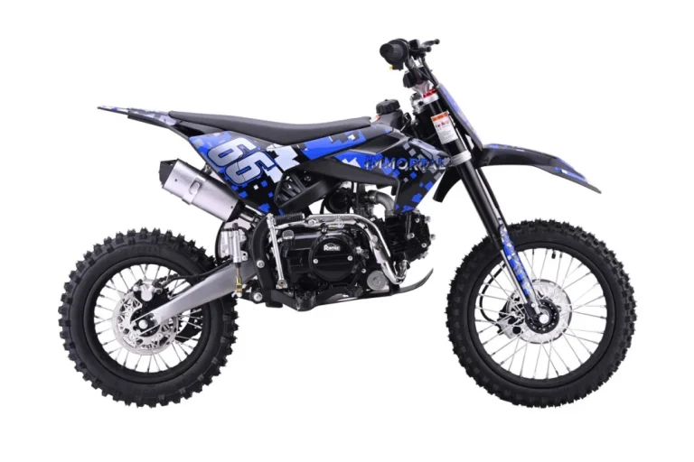 110cc Immortal Plavi Benzinski Cross Motor 2