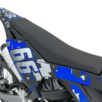 110cc Immortal Plavi Benzinski Cross Motor 7