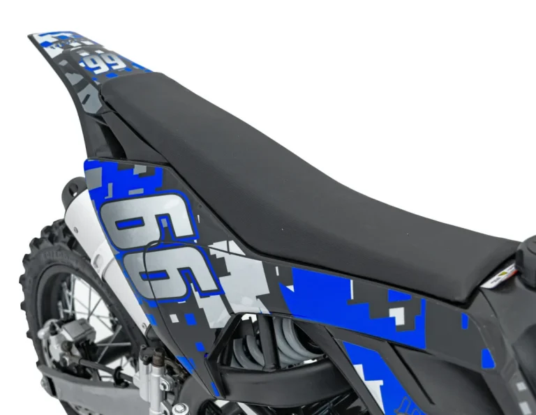 110cc Immortal Plavi Benzinski Cross Motor 7