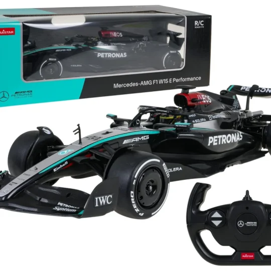 1:12 Mercedes Amg F1 W15 E Performance Crni Rastar Auto Na Daljinsko Upravljanje, Crna 1