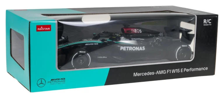 1:12 Mercedes Amg F1 W15 E Performance Crni Rastar Auto Na Daljinsko Upravljanje, Crna 18