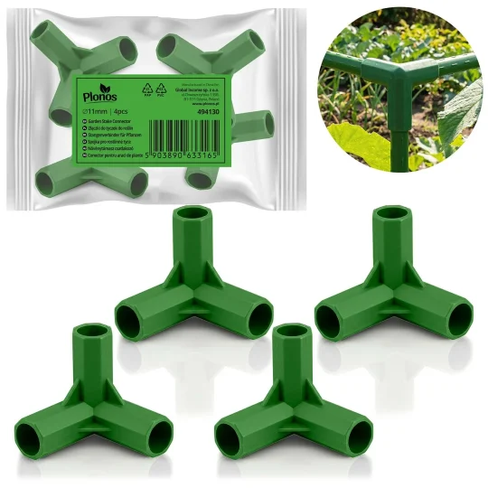 11mm Trokraki Konektori Za Biljke Rajčice Plonos Pl 941 Zeleni 4 Kom (494130) 1