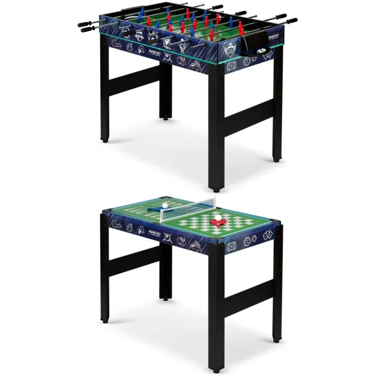12 U 1 Višenamjenski Stol Za Igre 106x59x90 Cm Ns 801 Crni 2