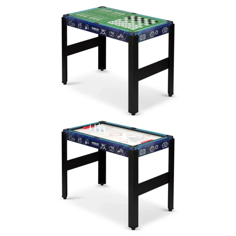 12 U 1 Višenamjenski Stol Za Igre 106x59x90 Cm Ns 801 Crni 4