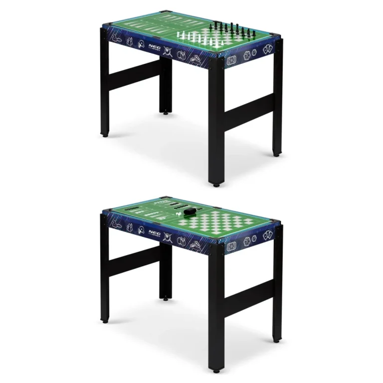 12 U 1 Višenamjenski Stol Za Igre 106x59x90 Cm Ns 801 Crni 5