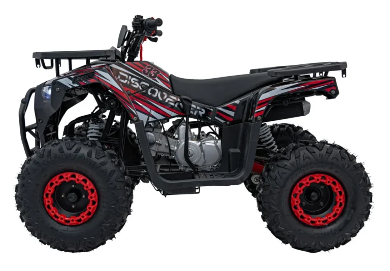 125cc Discoverer Crveni Benzinski Quad 7