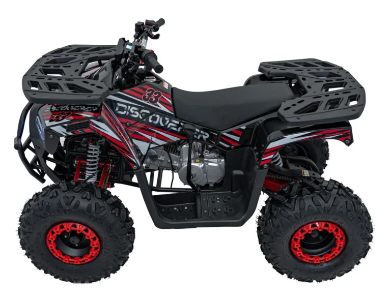 125cc Discoverer Crveni Benzinski Quad 8