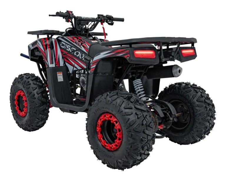 125cc Discoverer Crveni Benzinski Quad 9