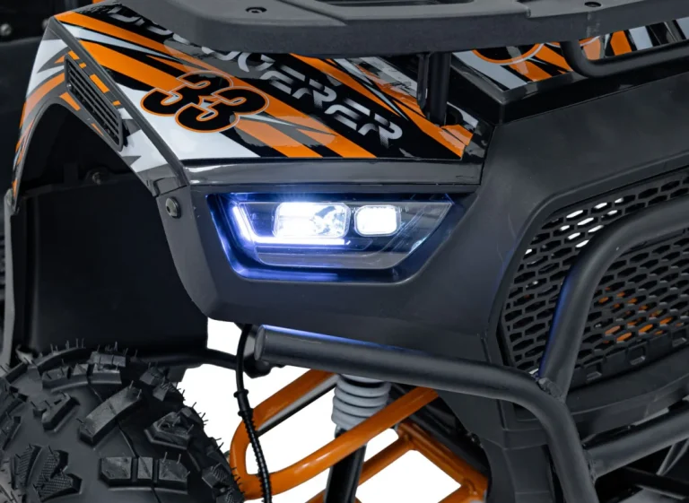 125cc Discoverer Narančasti Benzinski Quad 26