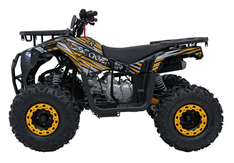 125cc Discoverer Narančasti Benzinski Quad 7