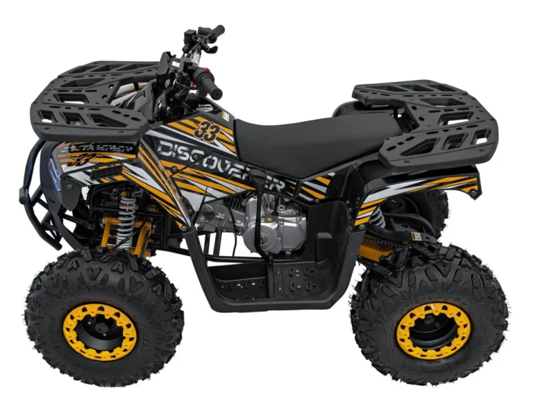 125cc Discoverer Narančasti Benzinski Quad 8