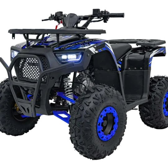 125cc Discoverer Plavi Benzinski Quad 1