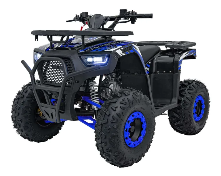 125cc Discoverer Plavi Benzinski Quad 1