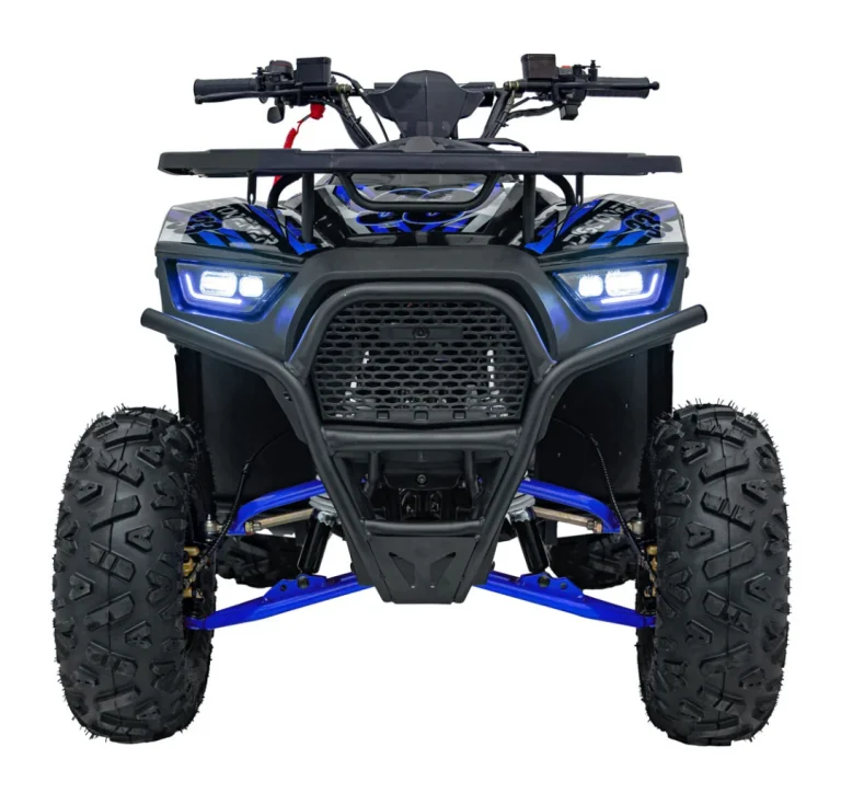 125cc Discoverer Plavi Benzinski Quad 4