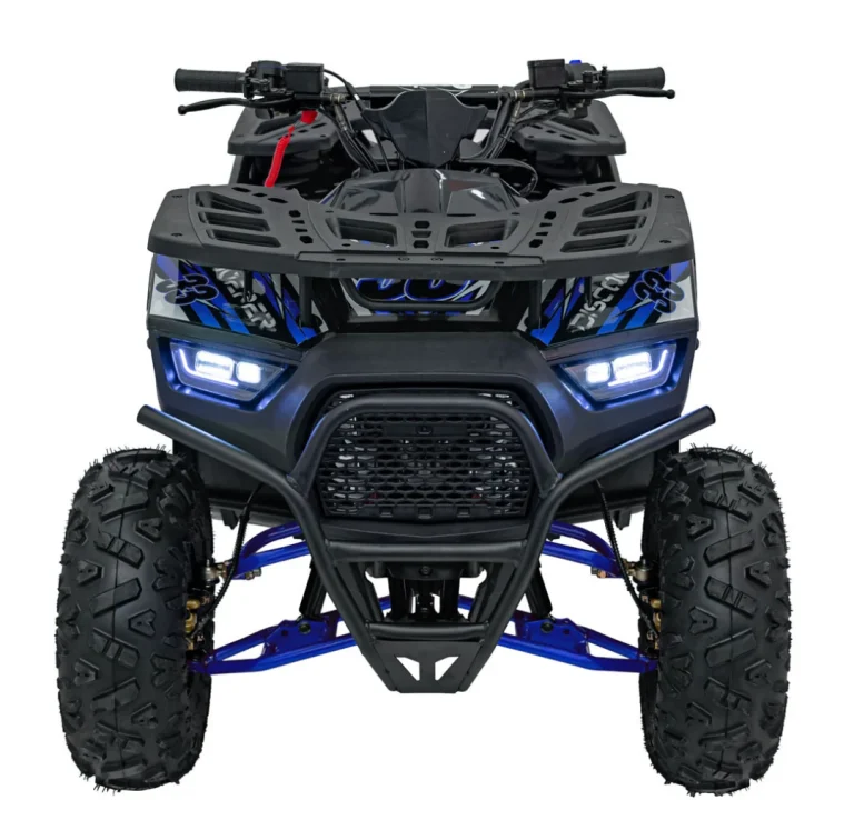 125cc Discoverer Plavi Benzinski Quad 5
