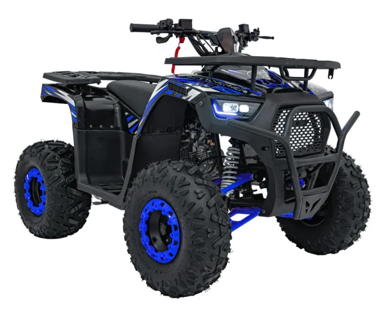 125cc Discoverer Plavi Benzinski Quad 6