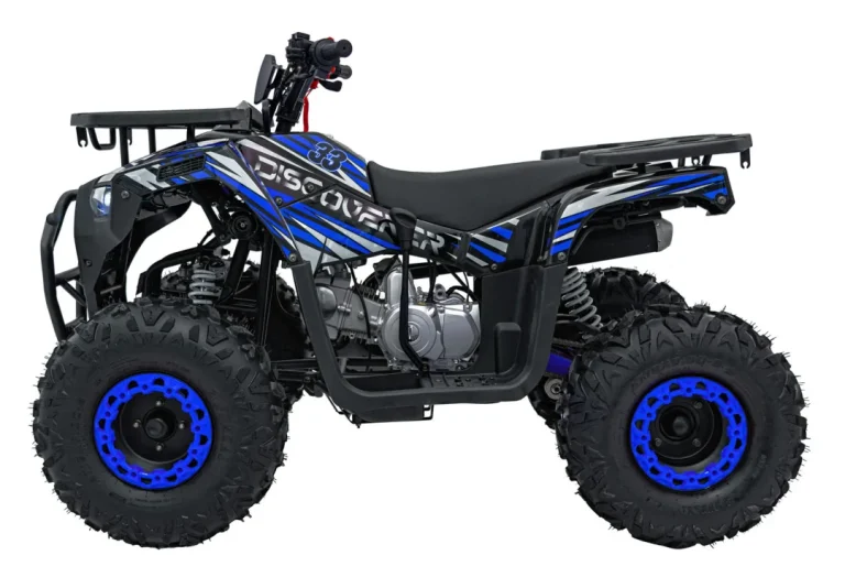 125cc Discoverer Plavi Benzinski Quad 7