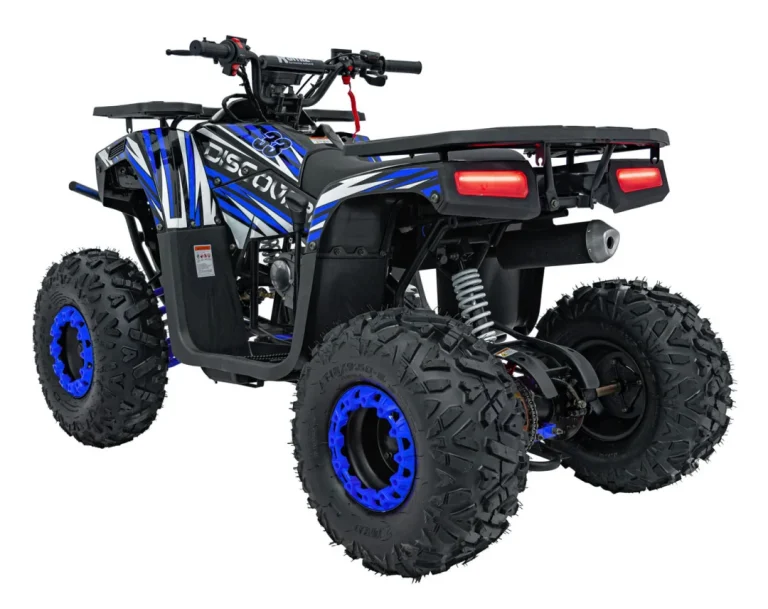 125cc Discoverer Plavi Benzinski Quad 9
