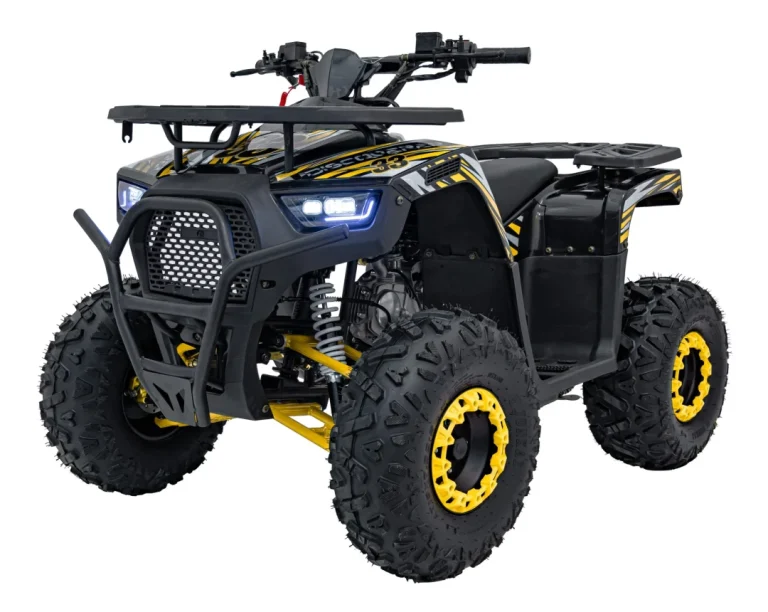 125cc Discoverer žuti Benzinski Quad 1