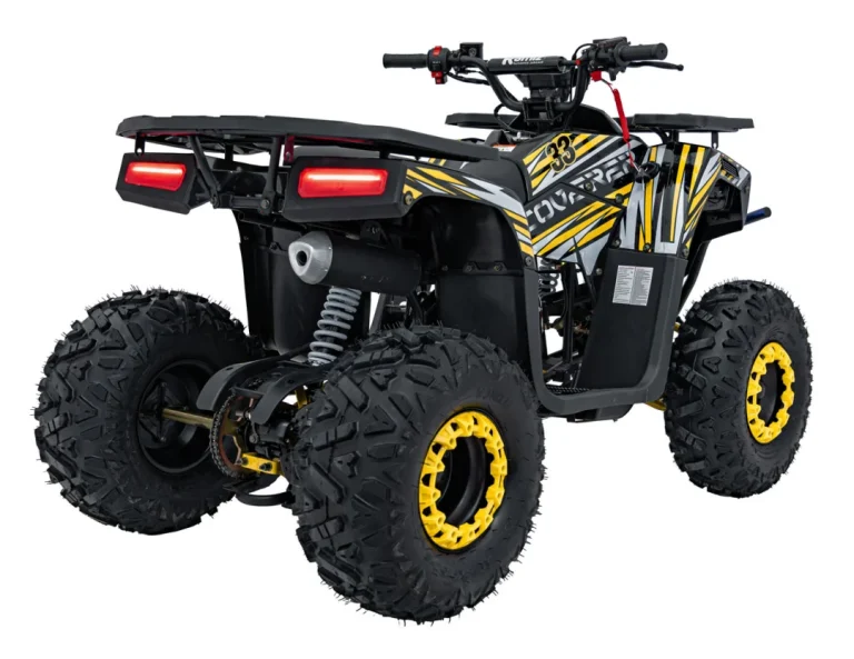 125cc Discoverer žuti Benzinski Quad 11