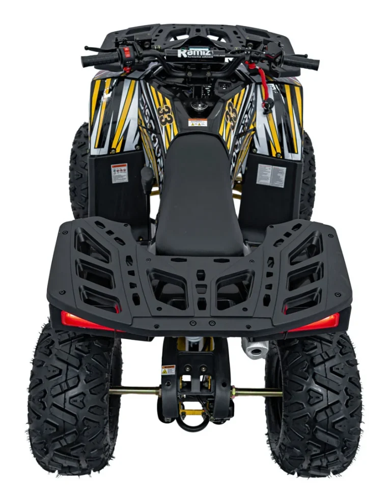 125cc Discoverer žuti Benzinski Quad 13
