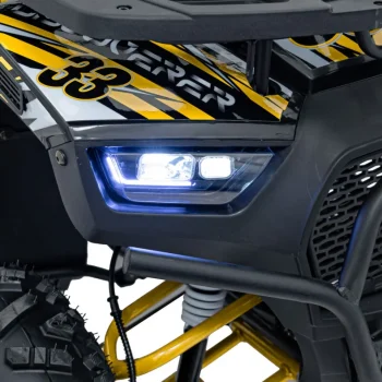 125cc Discoverer žuti Benzinski Quad 25