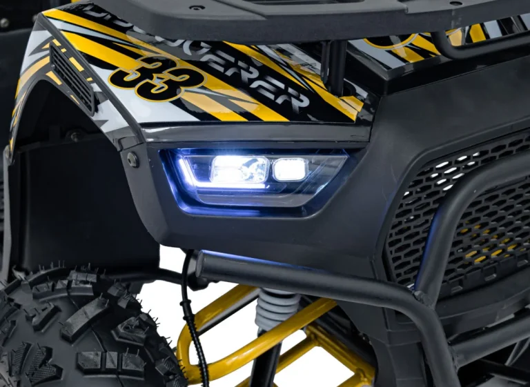 125cc Discoverer žuti Benzinski Quad 25