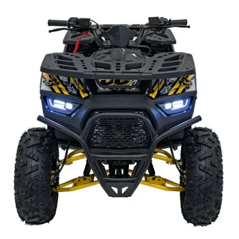 125cc Discoverer žuti Benzinski Quad 5