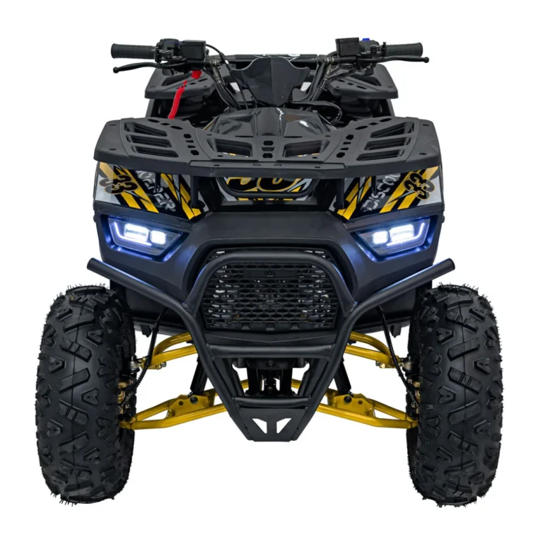 125cc Discoverer žuti Benzinski Quad 5