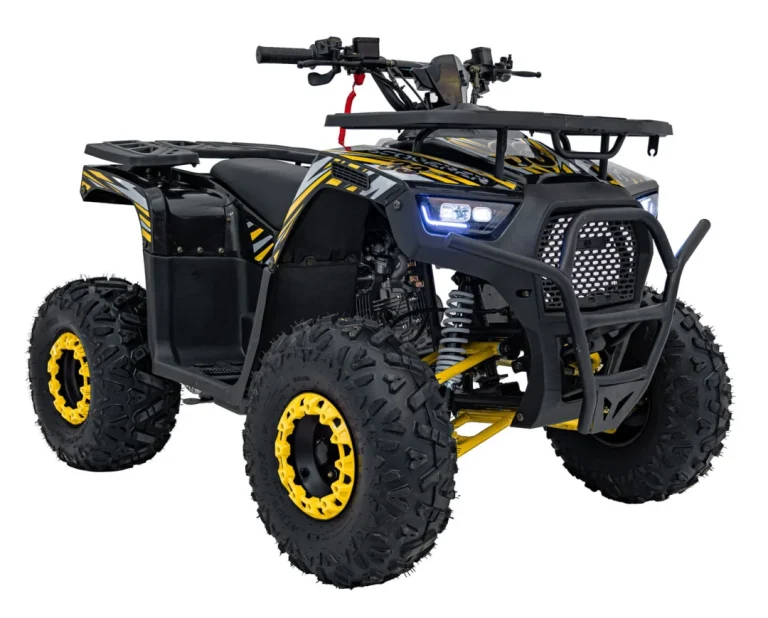 125cc Discoverer žuti Benzinski Quad 6