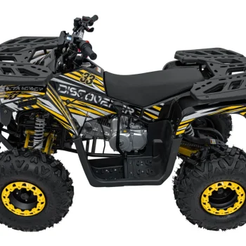 125cc Discoverer žuti Benzinski Quad 8