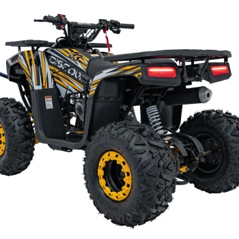 125cc Discoverer žuti Benzinski Quad 9